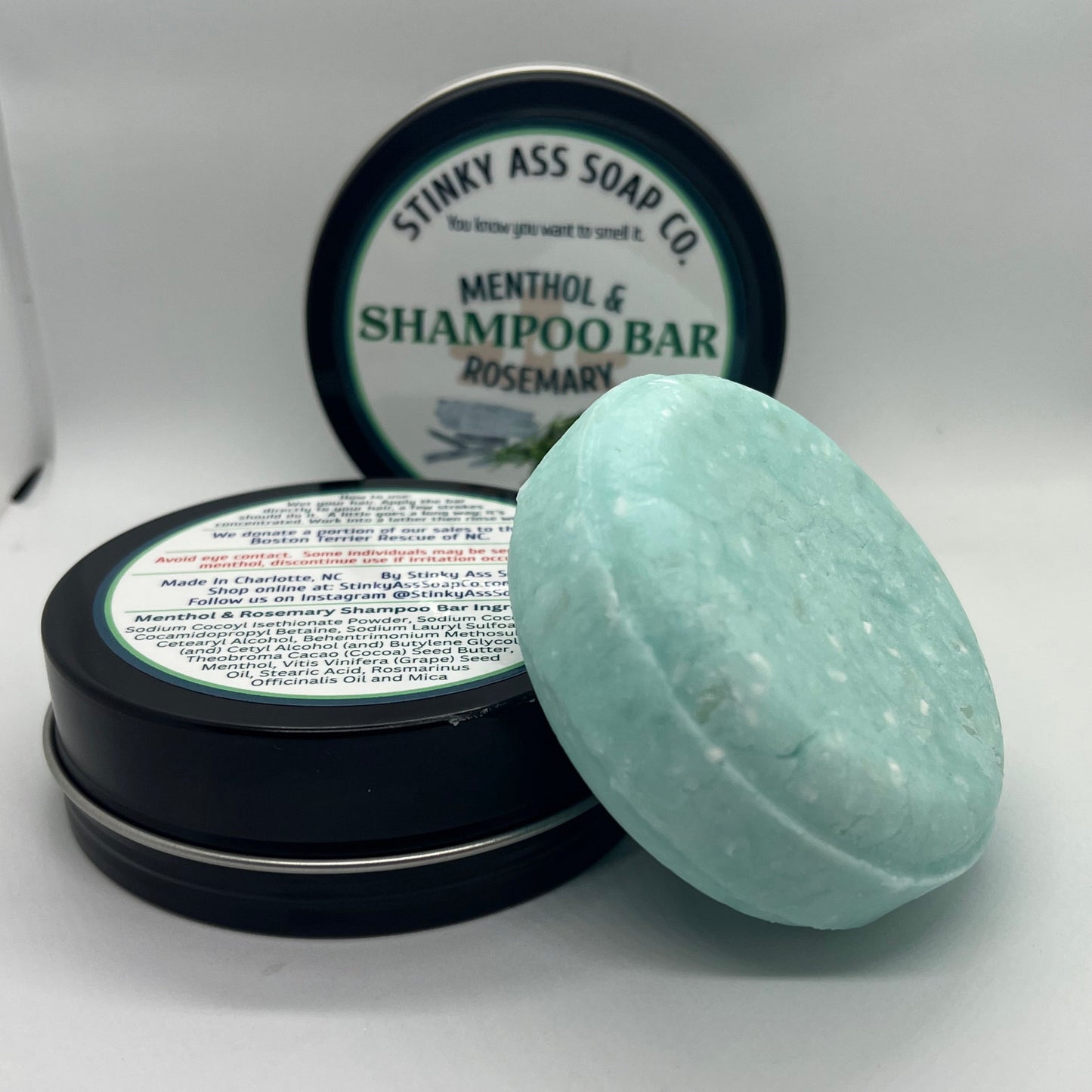Menthol & Rosemary Shampoo Bar