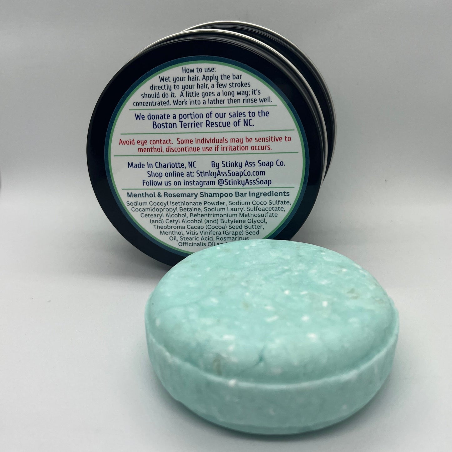 Menthol & Rosemary Shampoo Bar