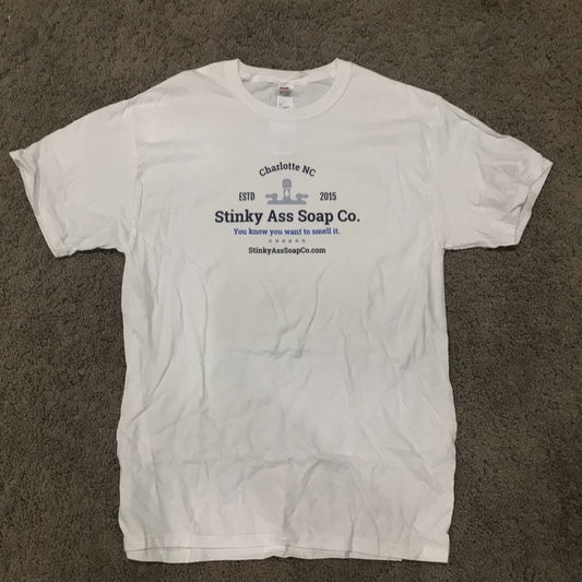 White Logo T Shirt